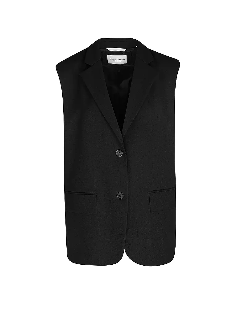 MARC O'POLO | Gilet MENSWEAR INSPIRED | schwarz