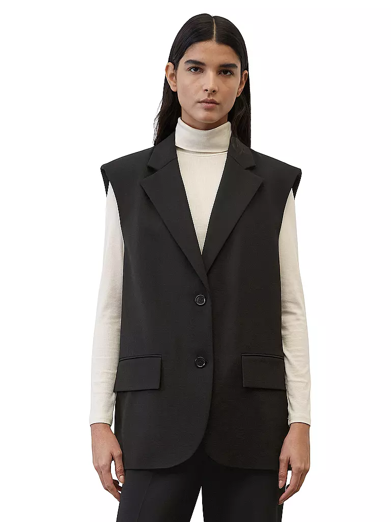 MARC O'POLO | Gilet MENSWEAR INSPIRED | schwarz