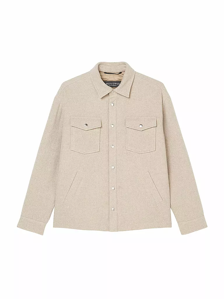 MARC O'POLO | Hemd - Overshirt | beige