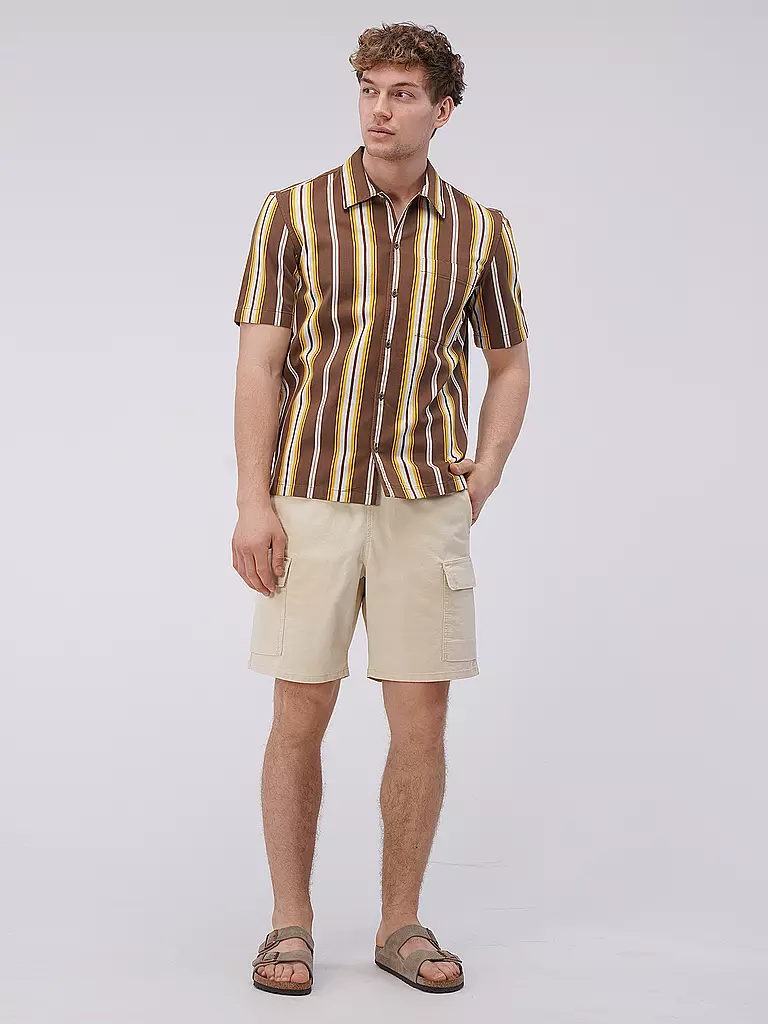 MARC O'POLO | Hemd Regular Fit  | braun