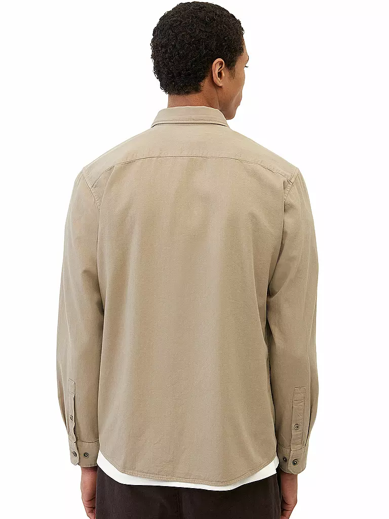 MARC O'POLO | Hemd Regular Fit  | Camel