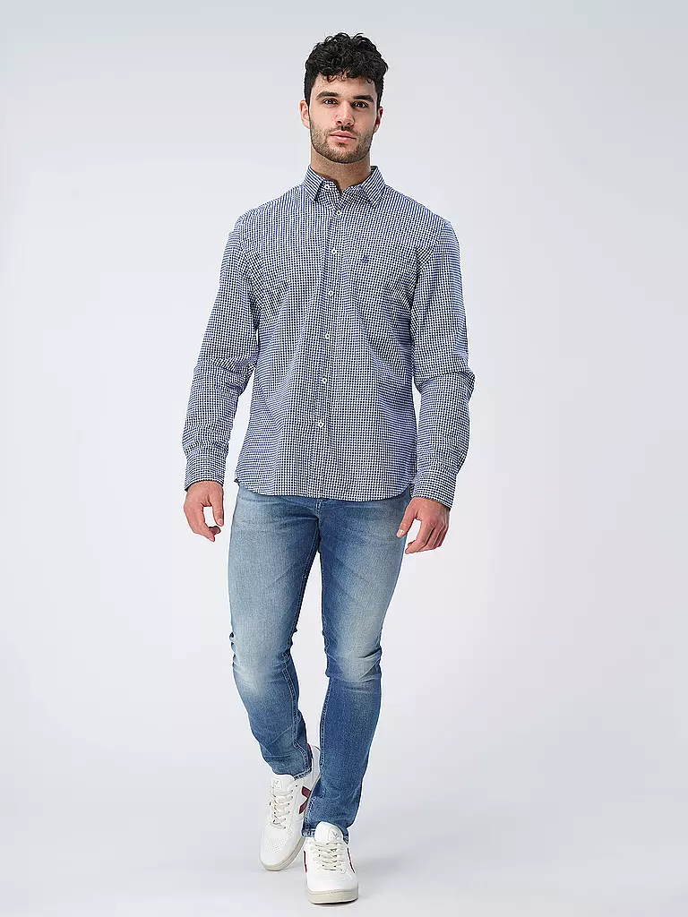 MARC O'POLO | Hemd Regular Fit | blau