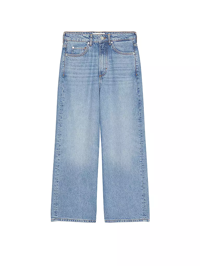 MARC O'POLO | High Waist Culotte TOLVA | hellblau