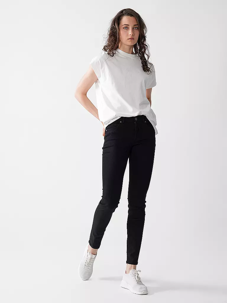 MARC O'POLO | Hose Slim Fit LULEA | schwarz
