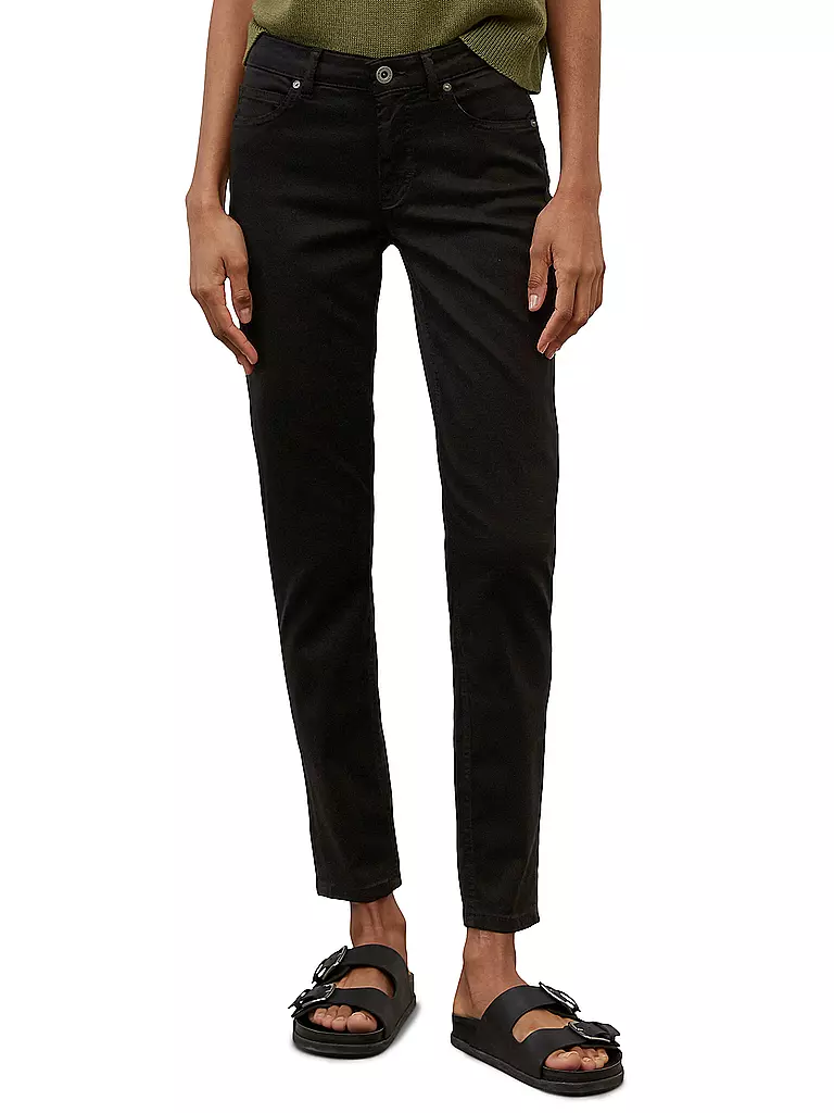 MARC O'POLO | Hose Slim Fit LULEA | schwarz