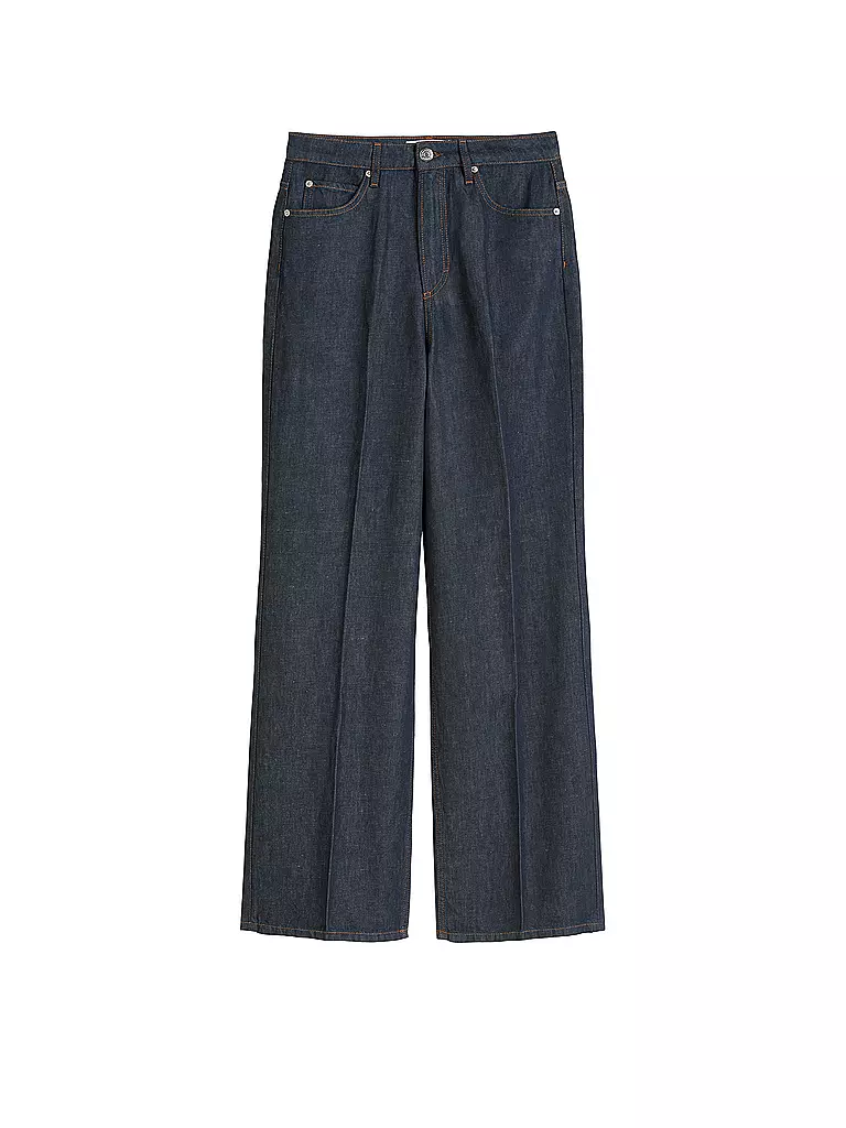 MARC O'POLO | Jeans Wide Leg  | dunkelblau