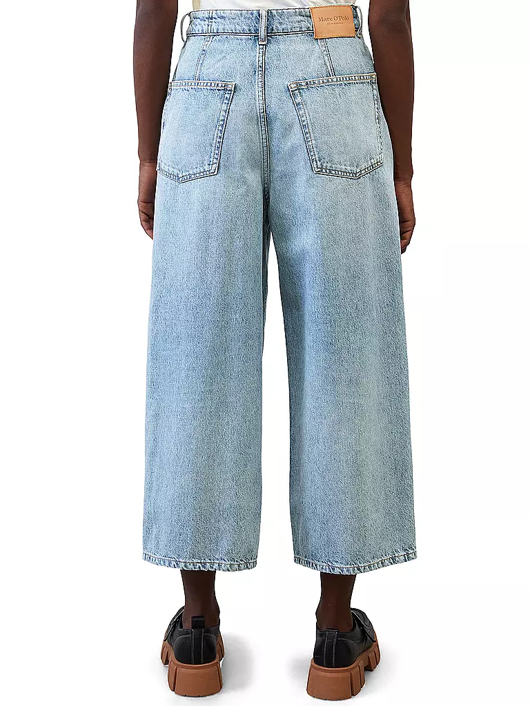 MARC O'POLO | Jeans Wide Leg  | blau