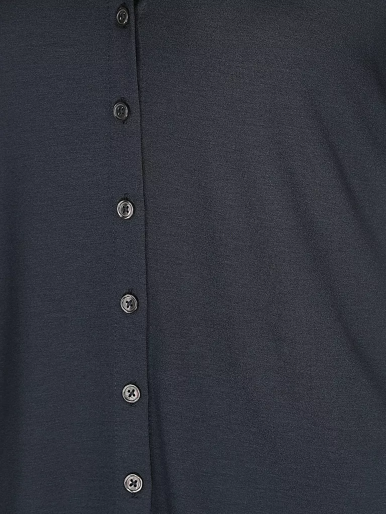 MARC O'POLO | Jerseybluse | dunkelblau