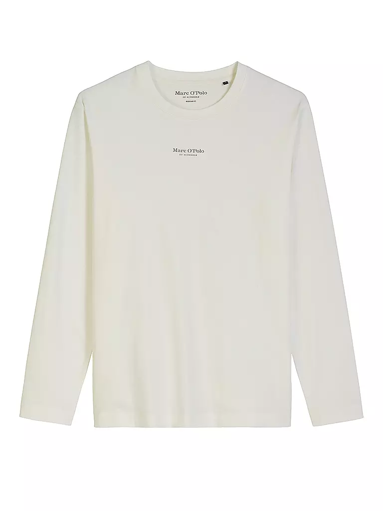 MARC O'POLO | Langarmshirt  | weiss