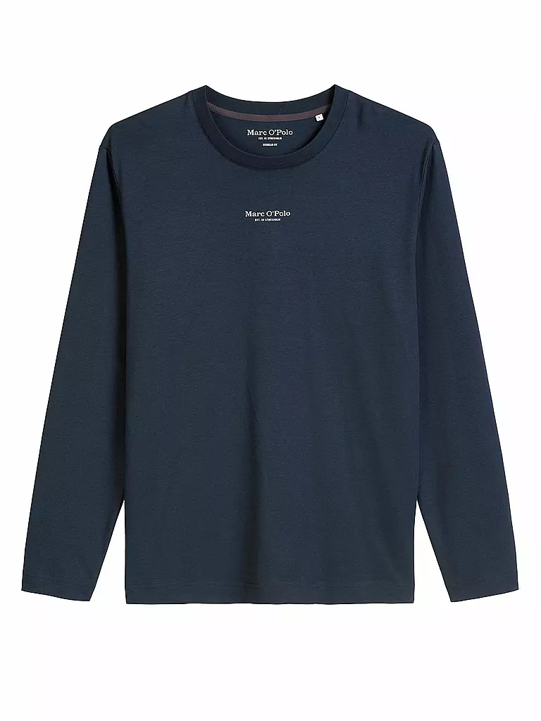 MARC O'POLO | Langarmshirt  | blau