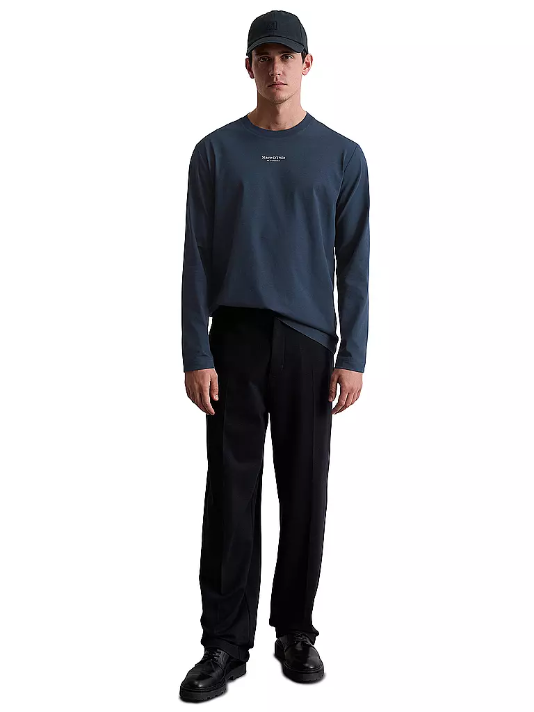 MARC O'POLO | Langarmshirt  | blau