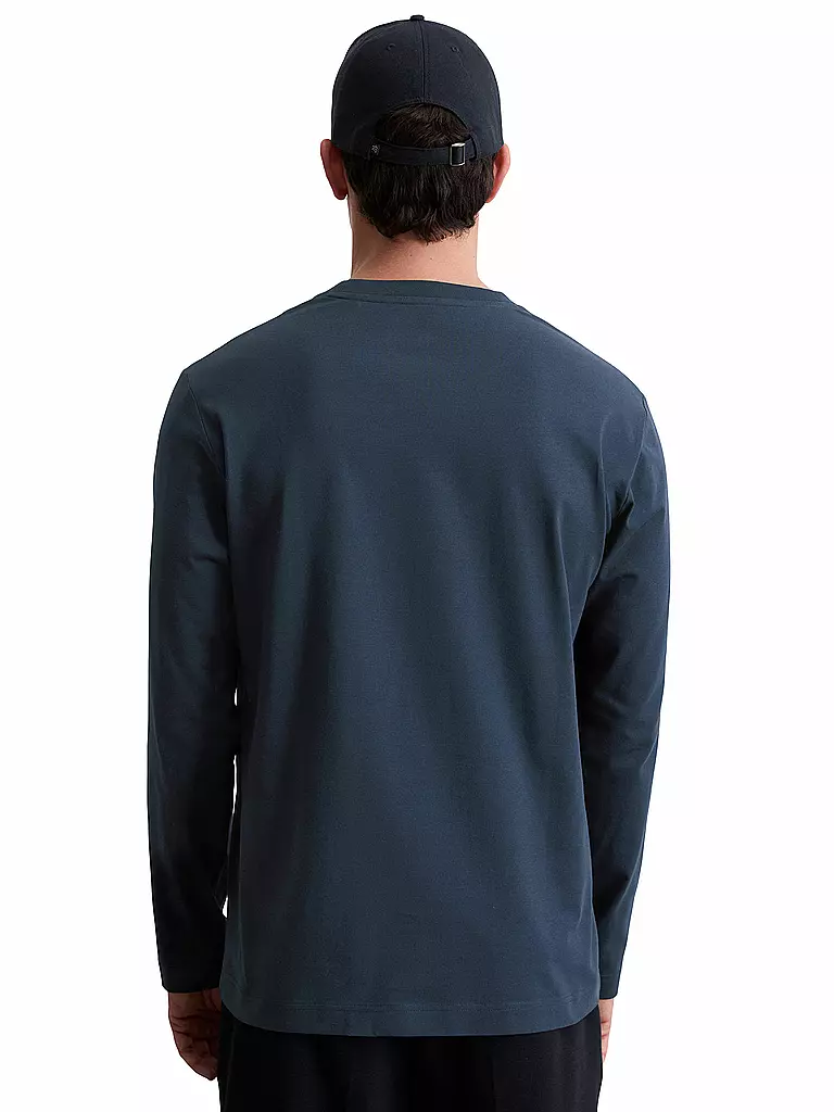 MARC O'POLO | Langarmshirt  | blau