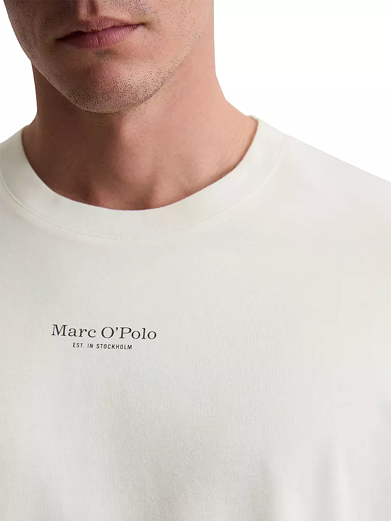 MARC O'POLO | Langarmshirt  | weiss