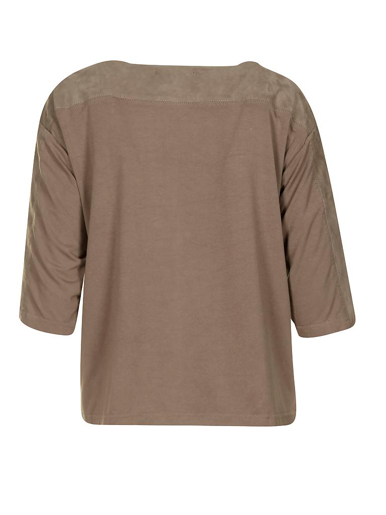 MARC O'POLO | Leder-Pullover  | 