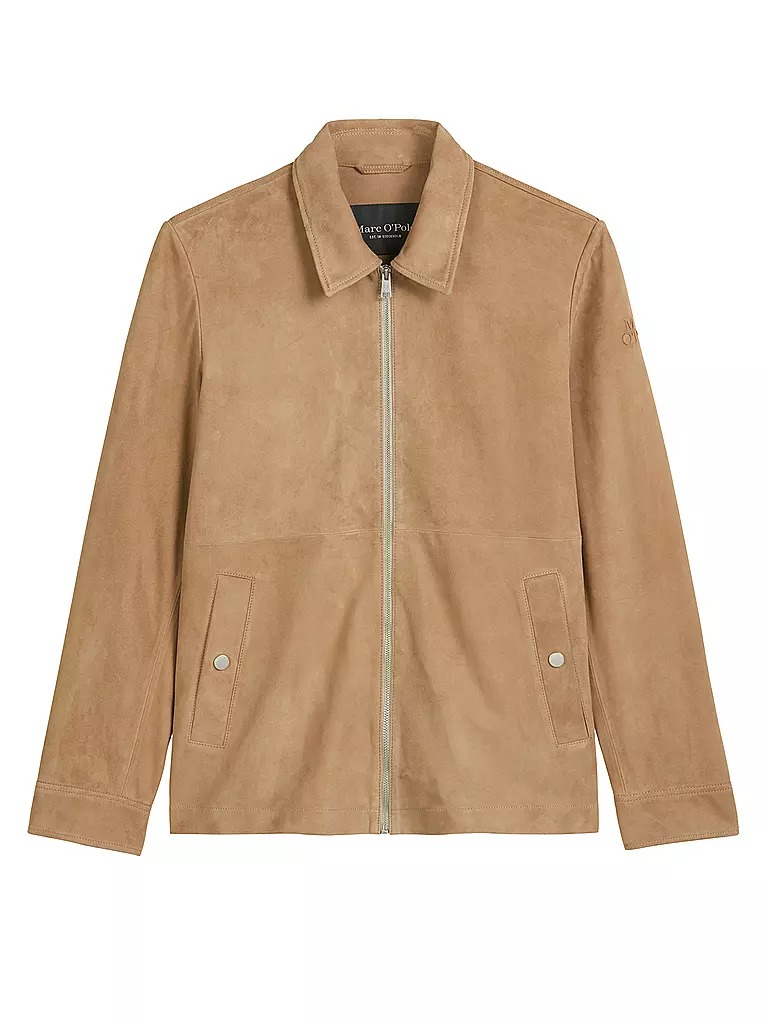 MARC O'POLO | Lederjacke | beige