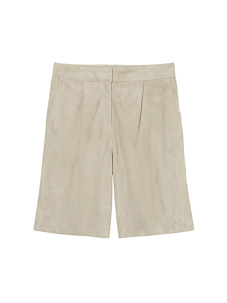 MARC O'POLO | Ledershorts | grau