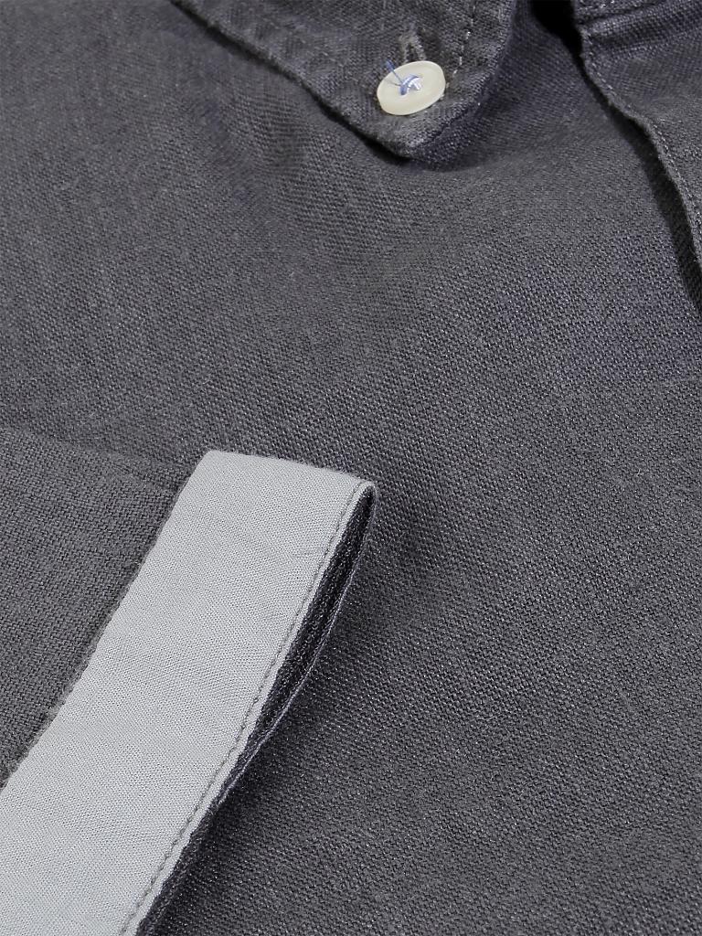 MARC O'POLO | Leinenhemd Regular Fit | grau