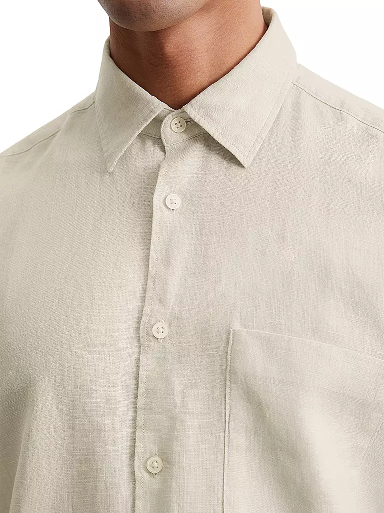 MARC O'POLO | Leinenhemd | creme