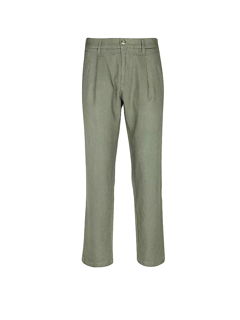 MARC O'POLO | Leinenhose OSBY | olive
