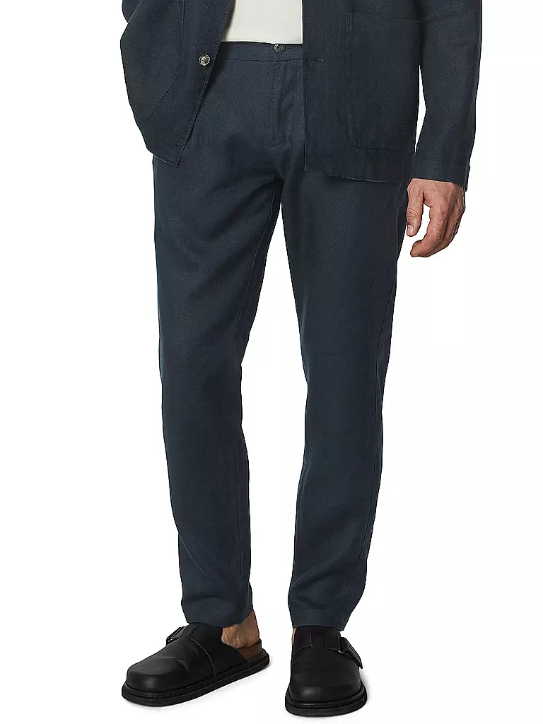 MARC O'POLO | Leinenhose OSBY | dunkelblau