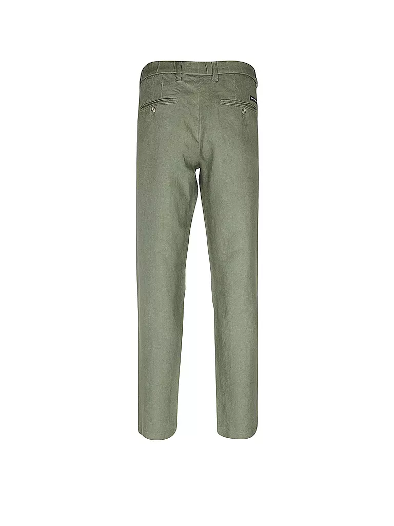 MARC O'POLO | Leinenhose OSBY | olive