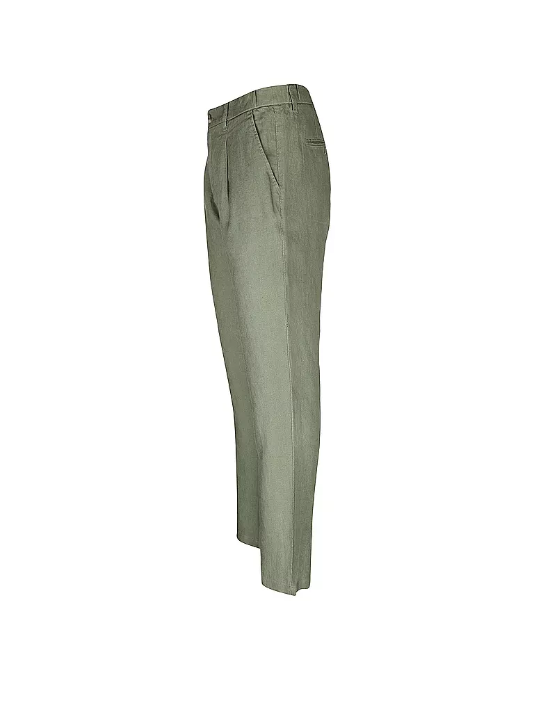 MARC O'POLO | Leinenhose OSBY | olive