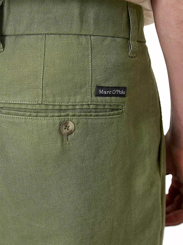 MARC O'POLO | Leinenhose OSBY | olive