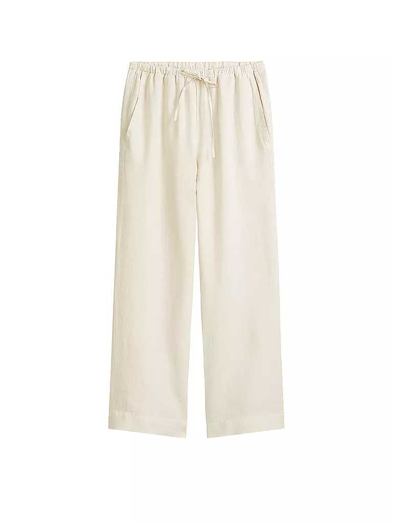 MARC O'POLO | Leinenhose | hellgrau
