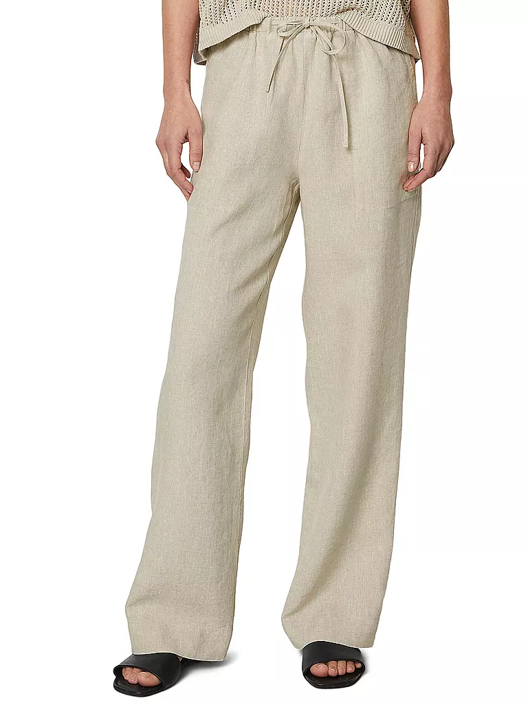 MARC O'POLO | Leinenhose | beige