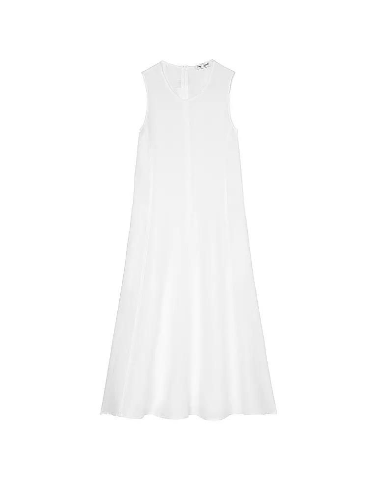 MARC O'POLO | Leinenkleid | weiss