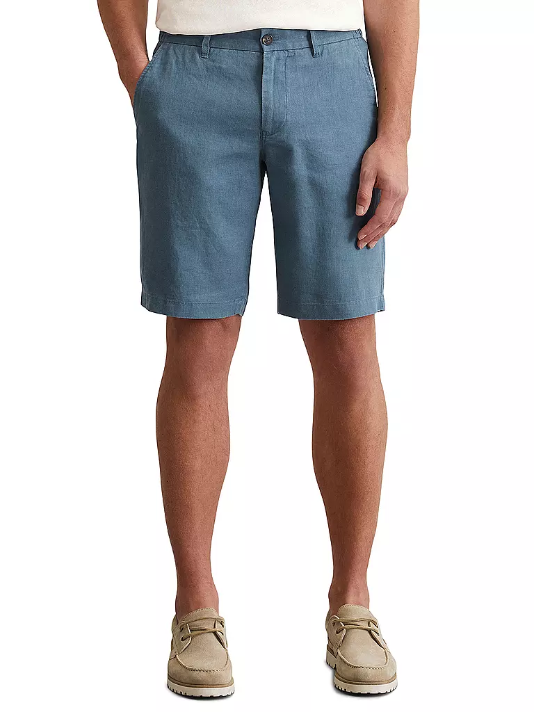 MARC O'POLO | Leinenshorts RESO  | blau