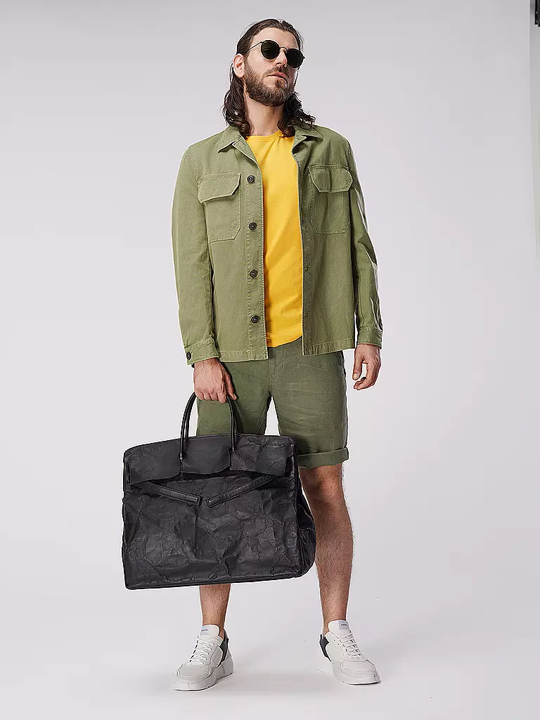 MARC O'POLO | Leinenshorts | olive