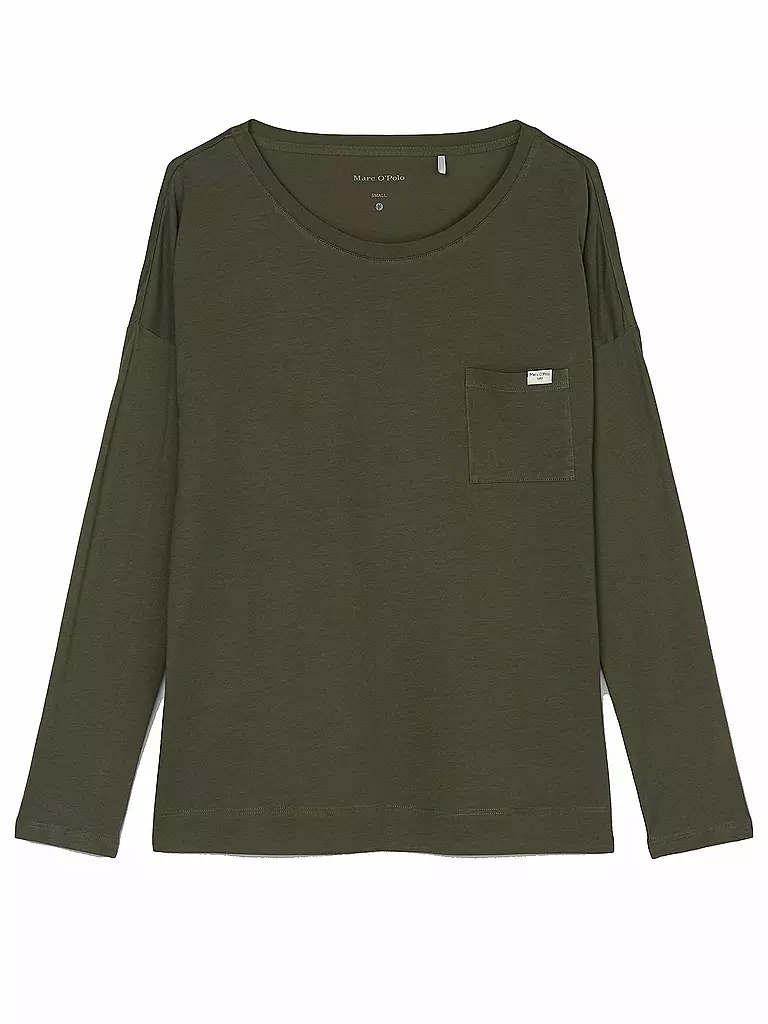 MARC O'POLO | Loungewear Shirt | olive