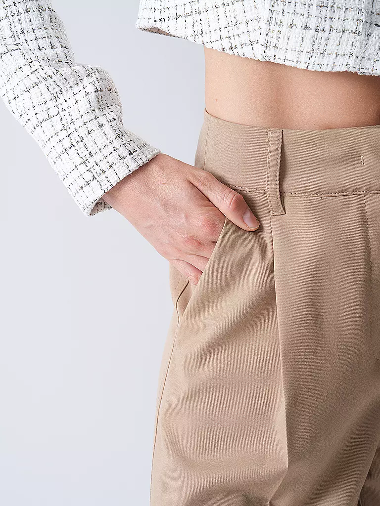MARC O'POLO | Marlenehose  | hellbraun