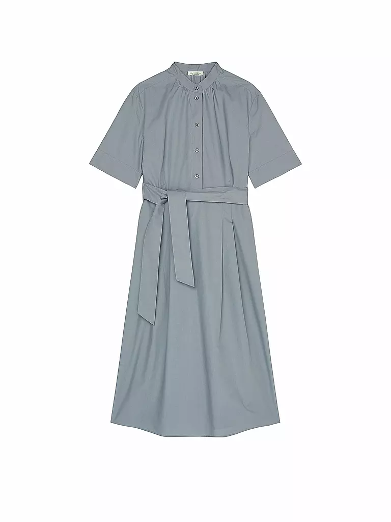 MARC O'POLO | Midikleid | hellgrau