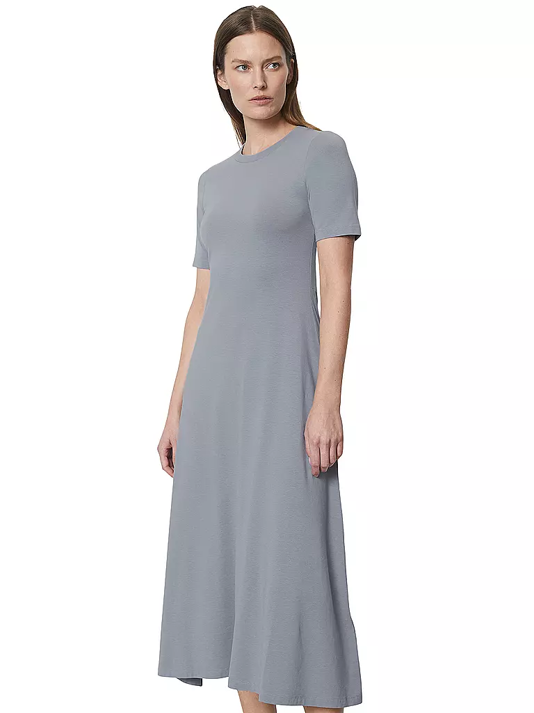 MARC O'POLO | Midikleid | hellgrau