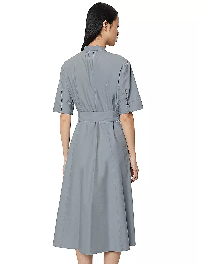 MARC O'POLO | Midikleid | hellgrau