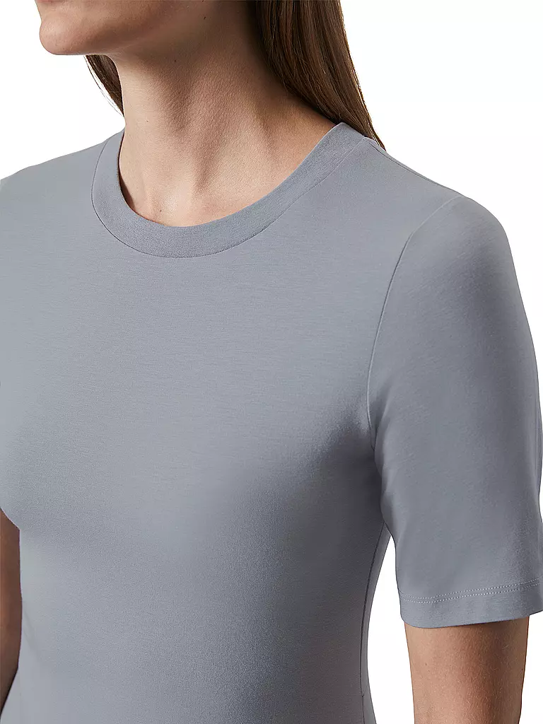 MARC O'POLO | Midikleid | hellgrau