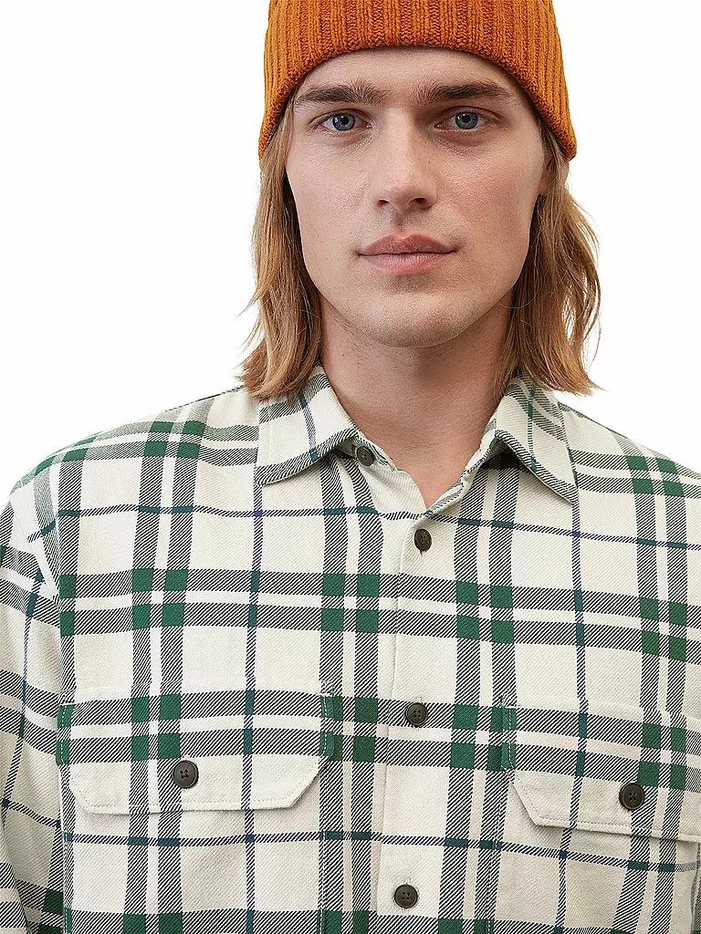 MARC O'POLO | Overshirt Relaxed Fit | grün