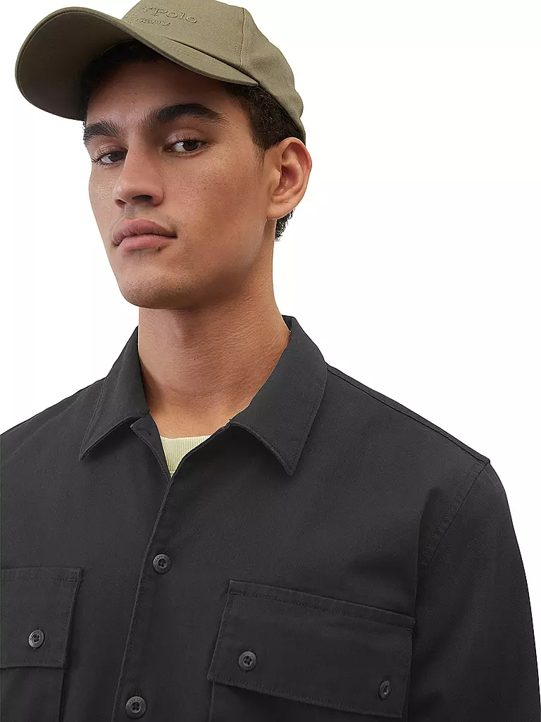 MARC O'POLO | Overshirt | schwarz