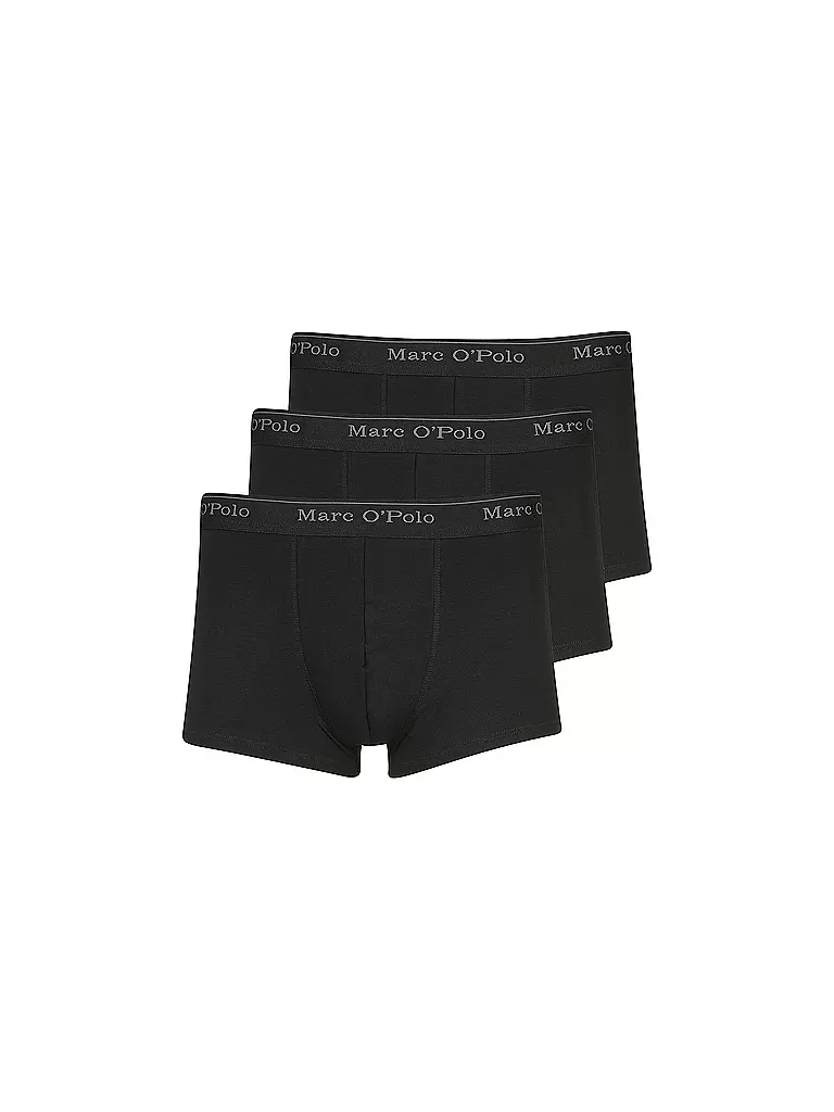MARC O'POLO | Pants 3er Pkg schwarz | schwarz