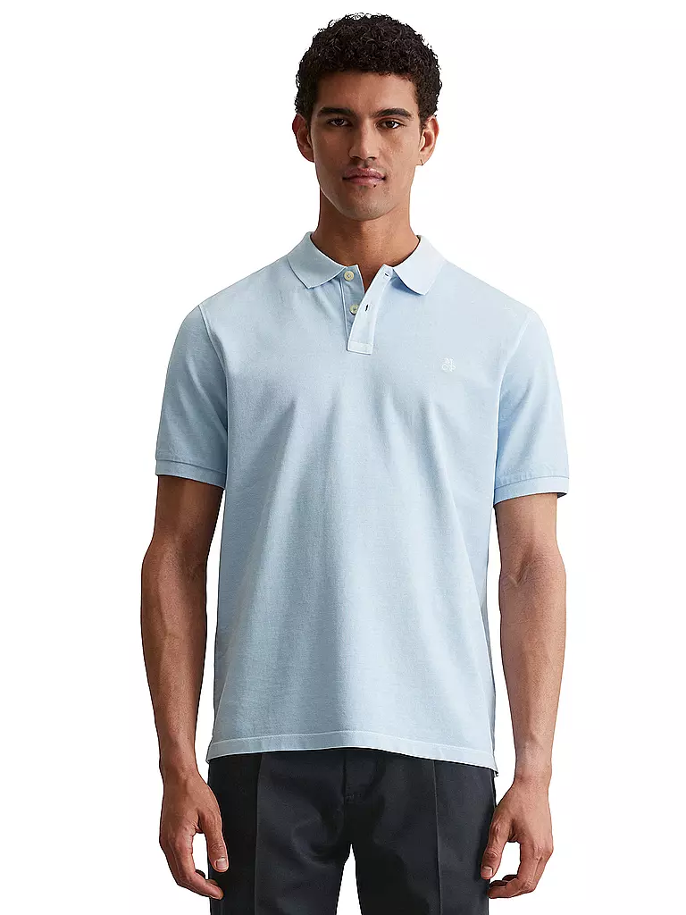 MARC O'POLO | Poloshirt Regular Fit | hellblau