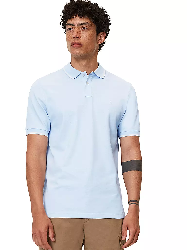 MARC O'POLO | Poloshirt | hellblau