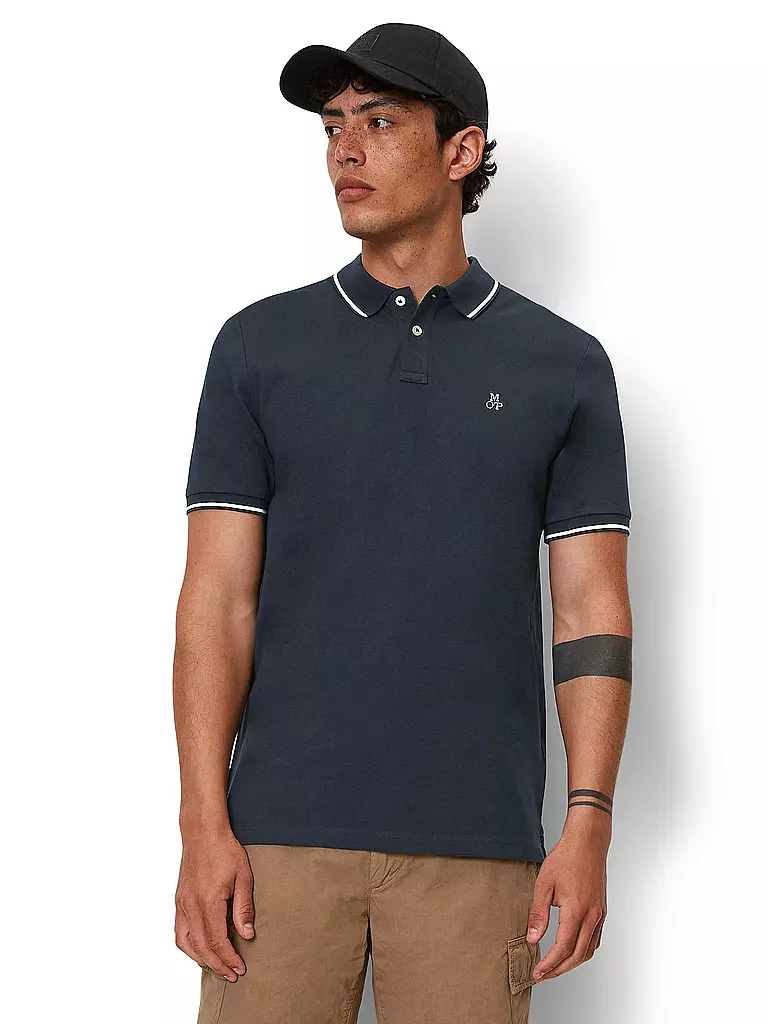 MARC O'POLO | Poloshirt | dunkelblau