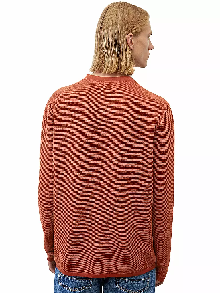 MARC O'POLO | Pullover Relaxed Fit | rot