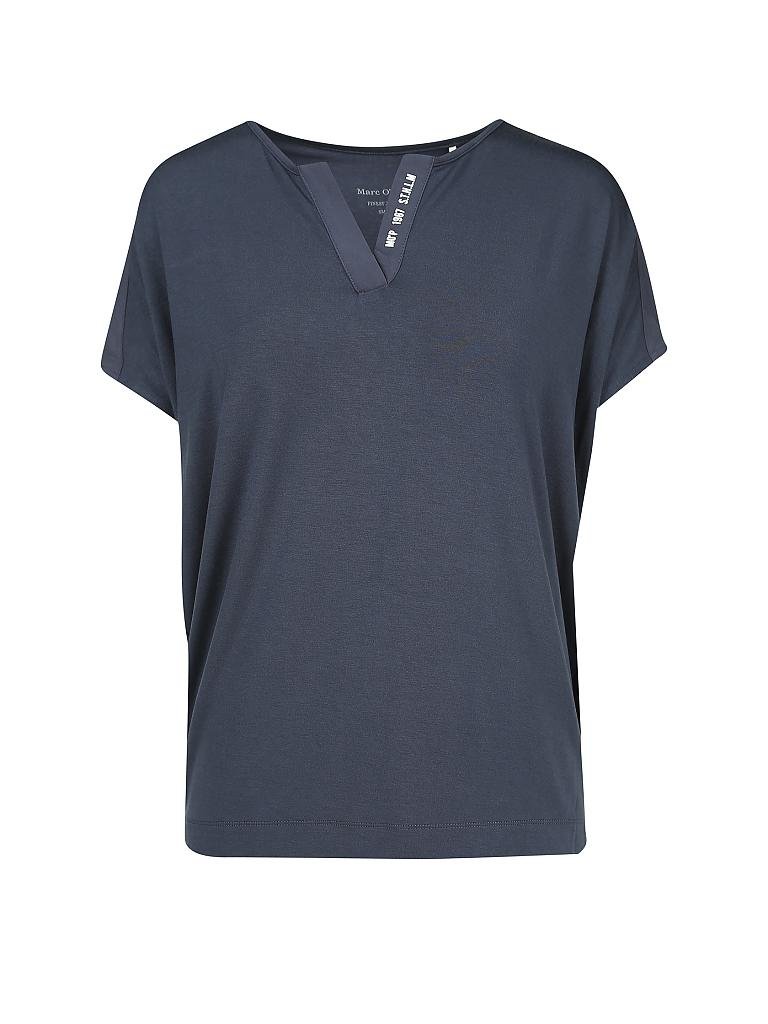 MARC O'POLO | Pyjamashirt | blau