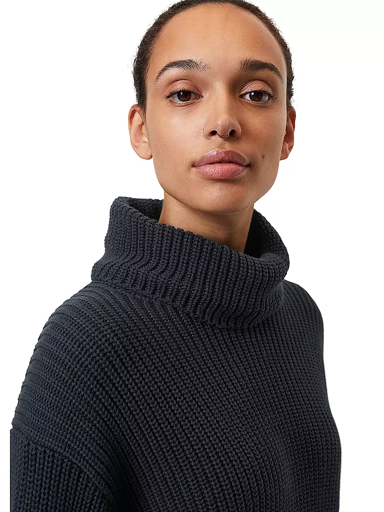 MARC O'POLO | Rollkragenpullover | dunkelblau