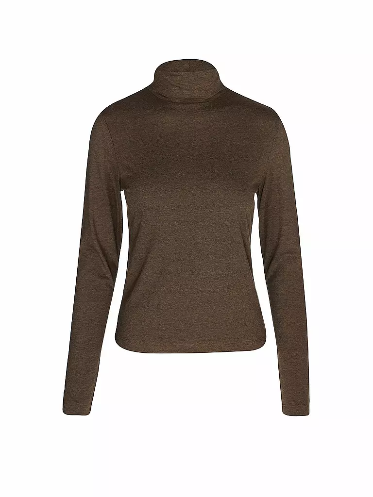 MARC O'POLO | Rollkragenshirt | braun