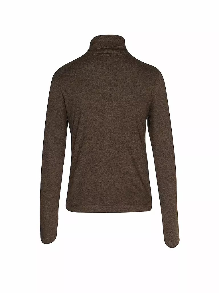 MARC O'POLO | Rollkragenshirt | braun