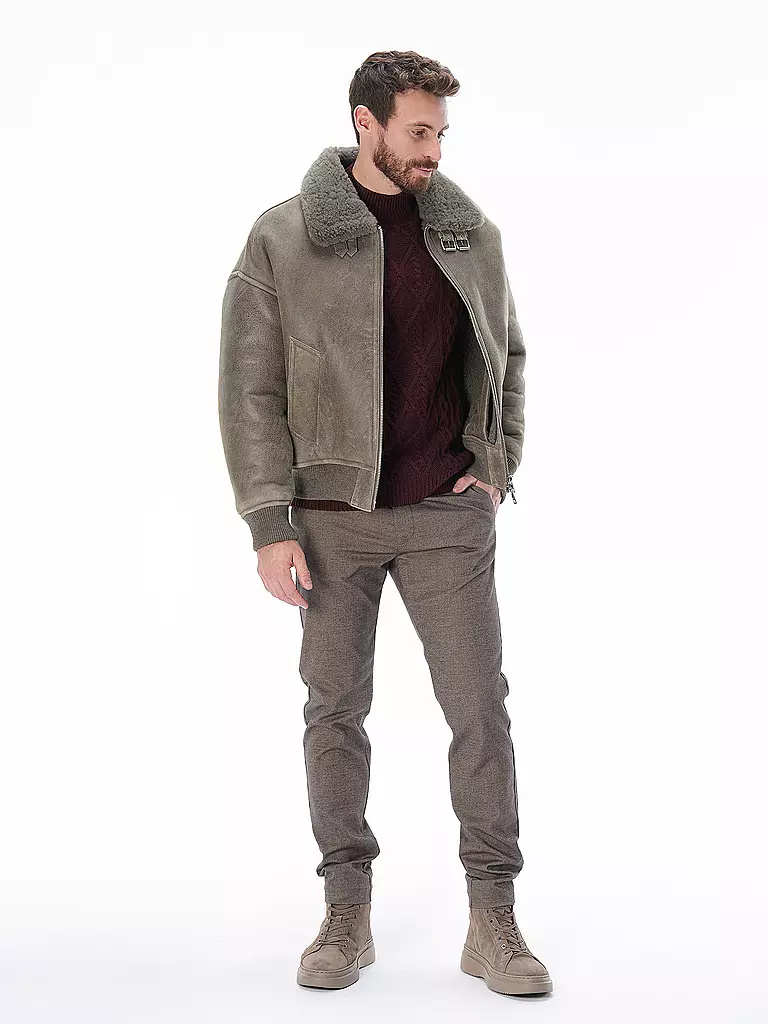 MARC O'POLO | Schnürboots | beige